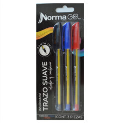 BOLIGRAFO GEL 1.0 MM C/3