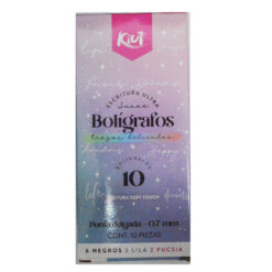 BOLIGRAFO KIUT SURTIDO C/10
