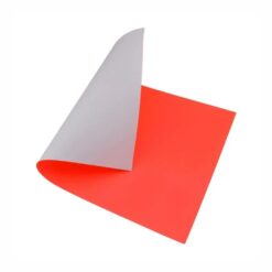 CARTULINA FLUORESCENTE ROJO