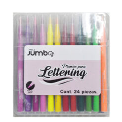 PLUMONES PUNTA DE PINCEL CON 24