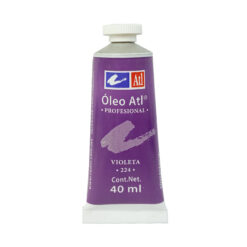 PINTURA OLEO VIOLETA