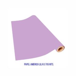 PAPEL AMERICA LILA 0.7 X 5 MTS