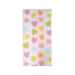 PAPEL CORAZON CON FRASES
