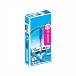 BOLIGRAFO GEL  AZUL CON 6