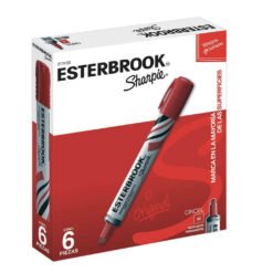 MARCADOR ESTERBROOK ROJO