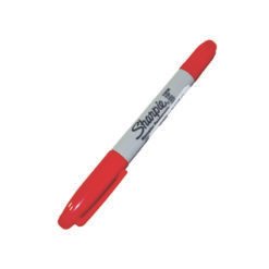 SHARPIE TWIN TIP ROJO