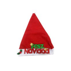 GORRO FELIZ NAVIDAD CON LUZ