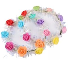 DIADEMA FLORES MULTICOLOR