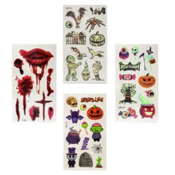 PLANTILLA TATUAJE  HALLOWEEN