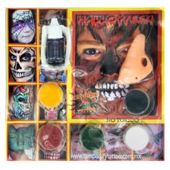 MAQUILLAJE HALLOWEEN 5 PINTURAS