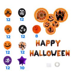 KIT DE DECORACION HALLOWEEN