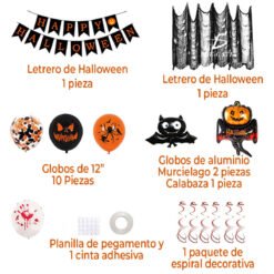 KIT HALLOWEEN DECORACION