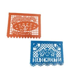 PAPEL PICADO HOJALDRA Y CATRIN