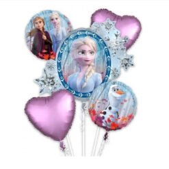 KIT GLOBOS FROZEN CON 5