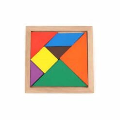 TANGRAM DE MADERA 7 PIEZAS